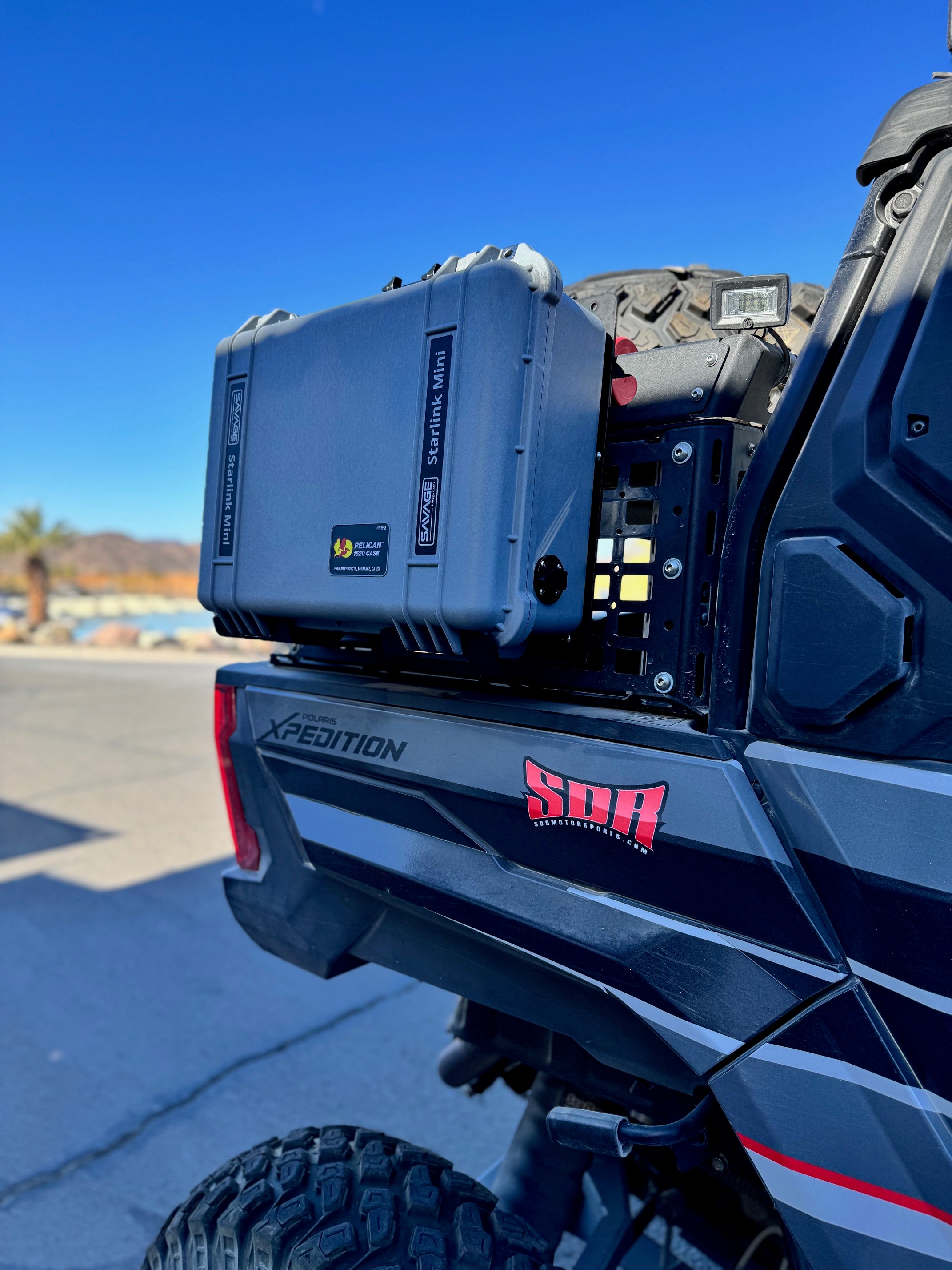 Overland Case with Easy Release Mount