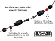 Starlink Mini Weatherproof Cable Connection