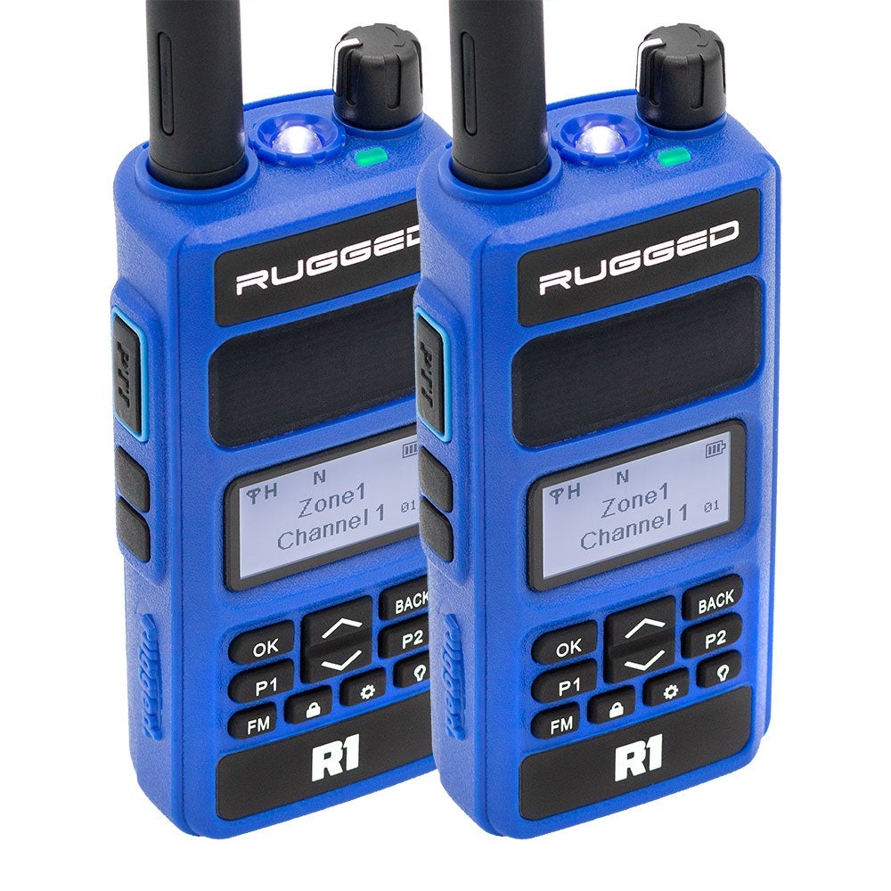 Ready Pack - With Rugged R1 Handheld Radios - Digital and Analog