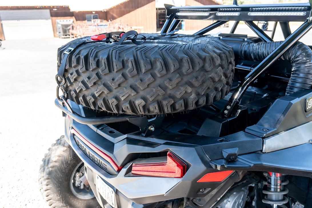 Polaris RZR Rugged Y Strap OG Spare Tire Rack by Assault Industries